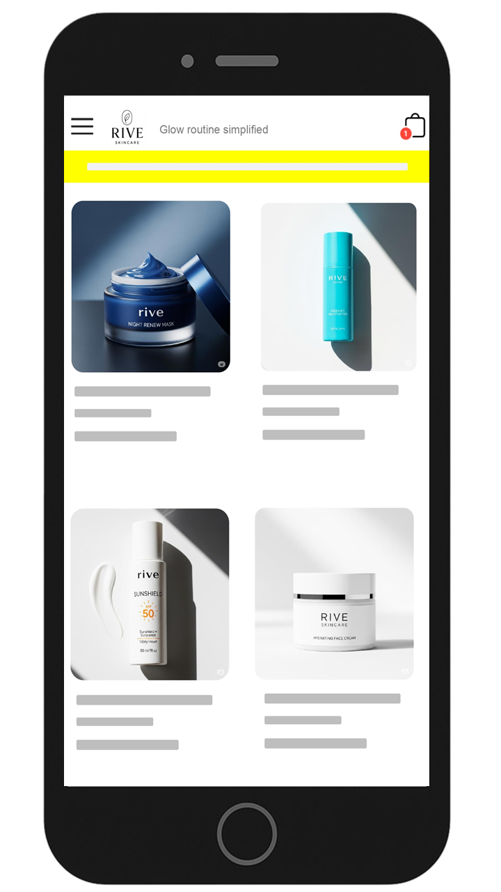 Collections mock screen