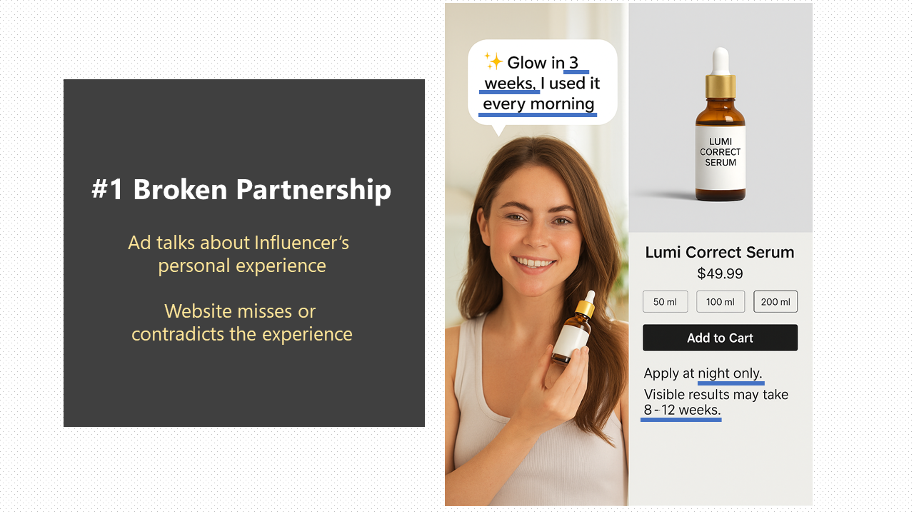 Broken Partnerships - Desktop view